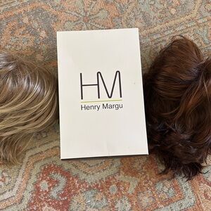 Henry Margu wigs 2 new in box